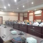 Suasana rapat dengar pendapat atau hearing DPRD Provinsi Sulawesi Tenggara (Sultra) bersama Koalisi Masyarakat Menggugat dan Balai Pengawas Obat dan Makanan (BPOM) Kendari, di ruang rapat Sekretariat DPRD Sultra, Selasa (20/6/2023). Foto: Ist