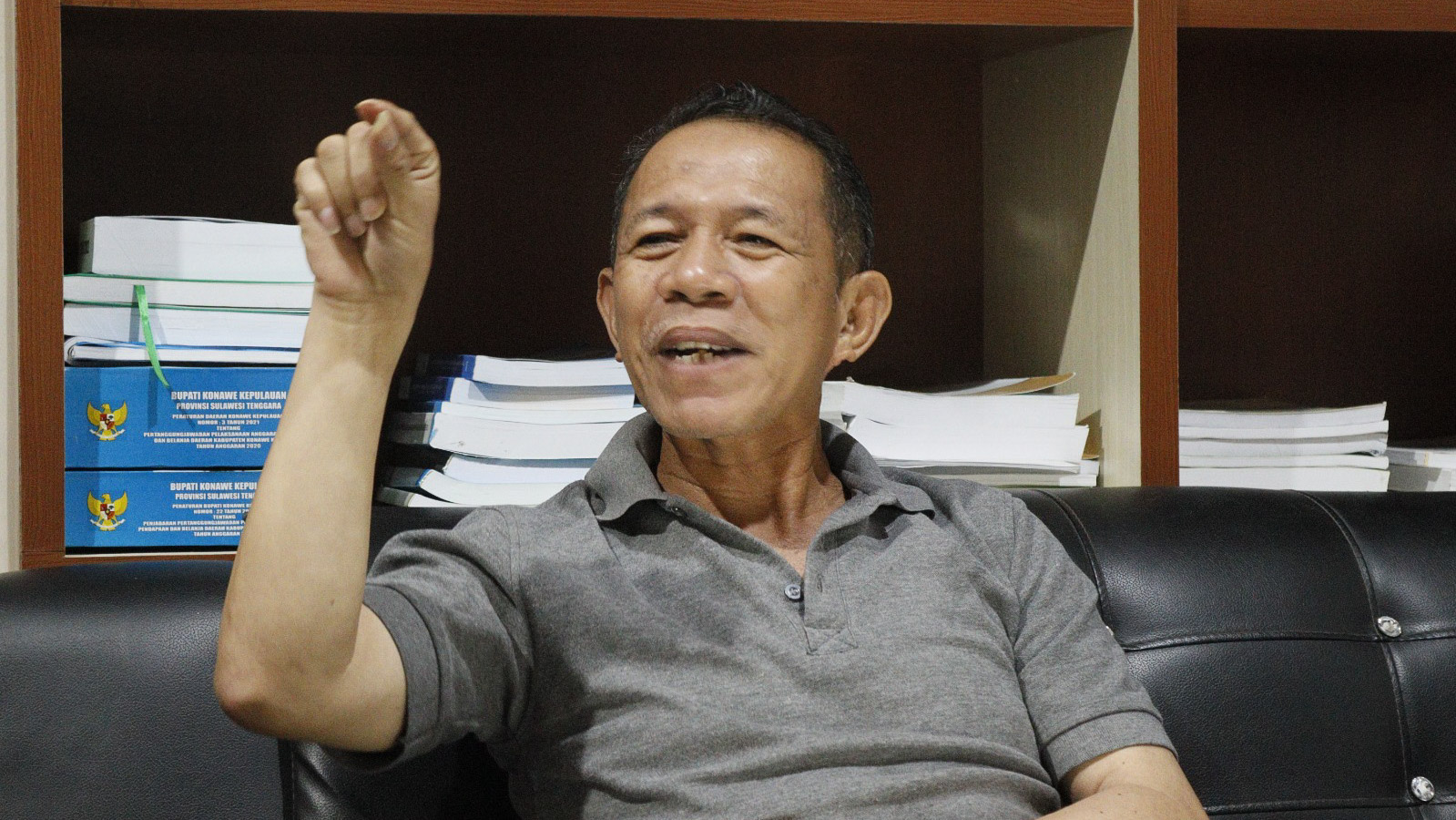 Kepala Badan Perencanaan Pembangunan Daerah Kabupaten Konawe Kepulauan, Safiuddin Alibas