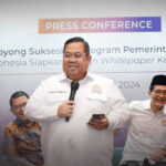 PSX_20240530_223704 Ketua Umum Kadin Sulawesi Tenggara, Anton Timbang mendampingi Ketua Umum Kadin Indonesia, Arsjad Rasyid dalam konferensi pers Gotong Royong Sukseskan Program Pemerintahan 2024-2029, di Jakarta, Rabu, 29 Mei 2024. Dalam konferensi pers tersebut, Kadin Indonesia siapkan usulan buku putih kebijakan ekonomi pemerintahan presiden terpilih, Prabowo Subianto. Foto: Ist