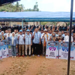 PSX_20241027_154737 Pasangan calon (paslon) gubernur dan Wakil Gubernur Sulawesi Tenggara (Sultra) nomor urut 2, Andi Sumangerukka (ASR) dan Hugua, saat menggelar kampanye Kecamatan Lapandewa, Buton Selatan, Sabtu, 26 Oktober 2024. Foto/tim media ASR-Hugua