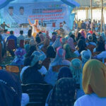 PSX_20241109_175647 Calon Gubernur Sulawesi Tenggara ((Sultra) nomor urut 2, Andi Sumangerukka (ASR), melaksanakan kampanye di Kabupaten Konawe Kepulauan (Konkep), Jumat, 8 November 2024. Foto: Tim media ASR-Hugua