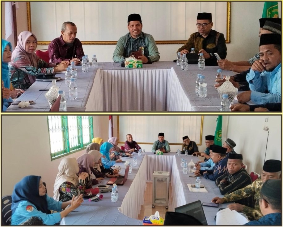 Pimpin Evaluasi Anggaran, Kepala Kemenag Muna Ajak ASN Perkuat Integritas dan Kinerja