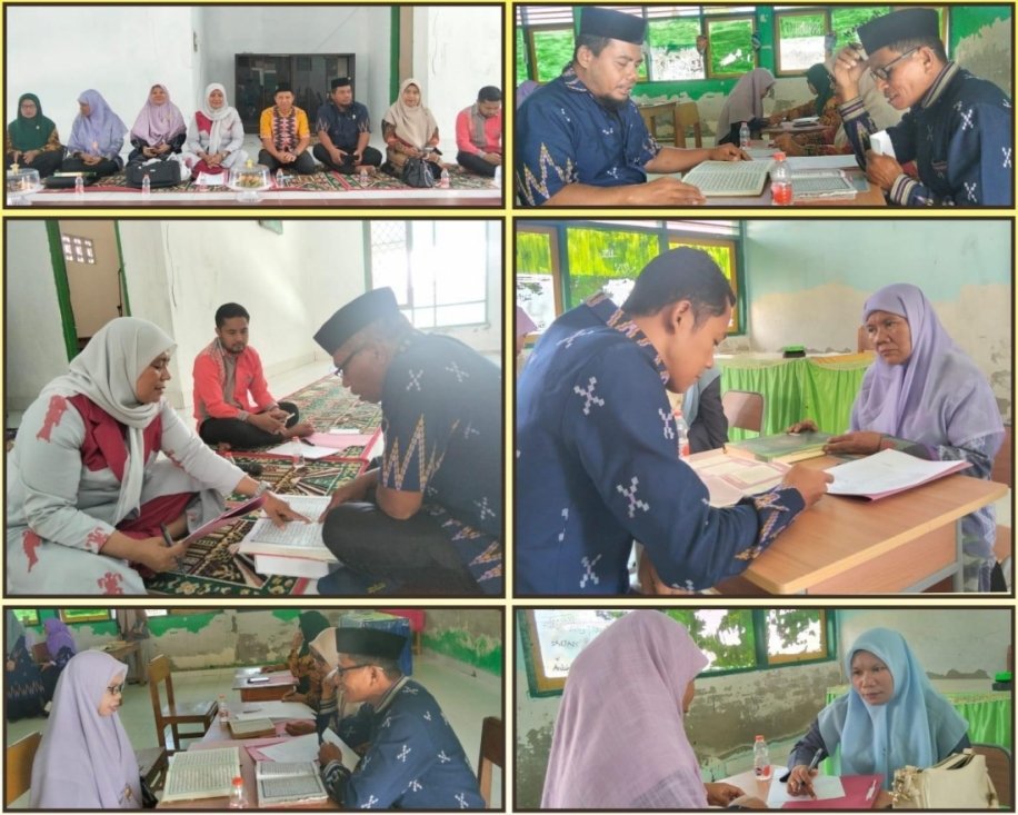 Kemenag Muna Gelar Asesmen untuk Perkuat Budaya Literasi Al-Qur’an di MAN 1 Muna