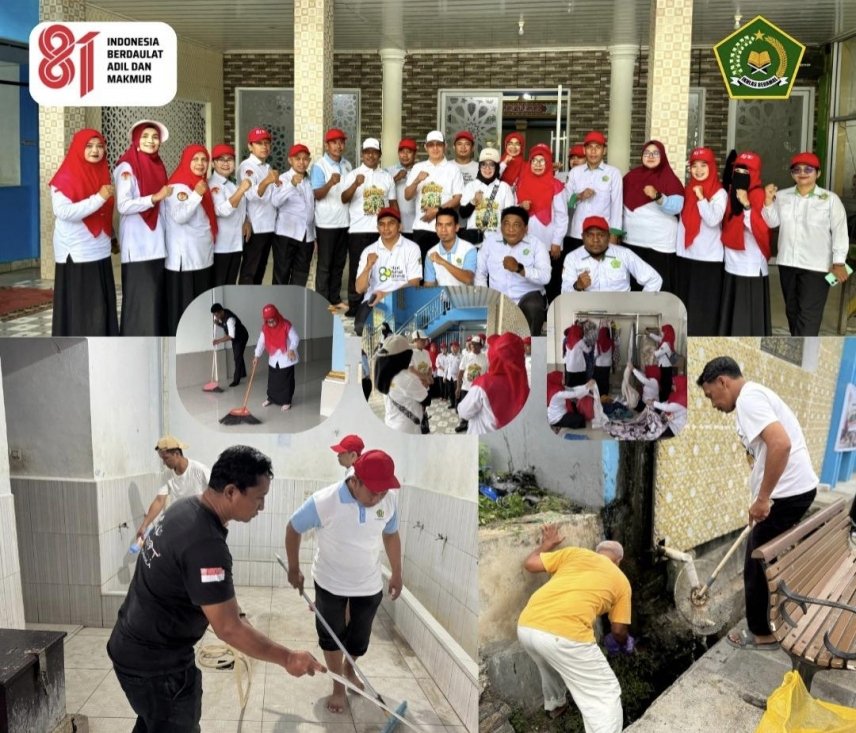 Geber Mas, Kemenag Sultra Dorong Masjid Bersih dan Kepedulian