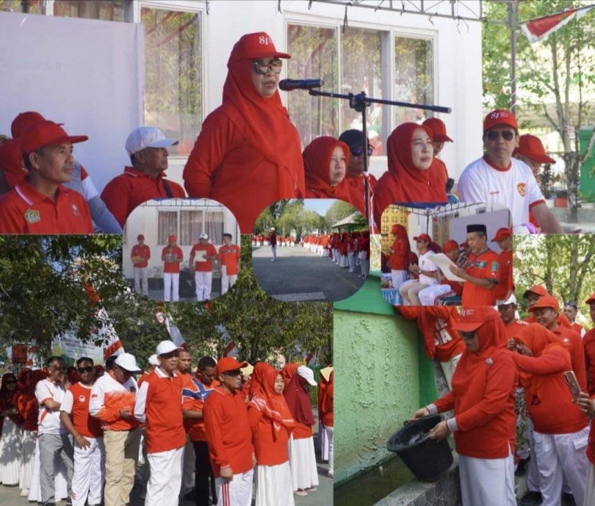PORSENI HUT ke-81 RI Kemenag Kendari Dibuka, Marni Tekankan Sportivitas