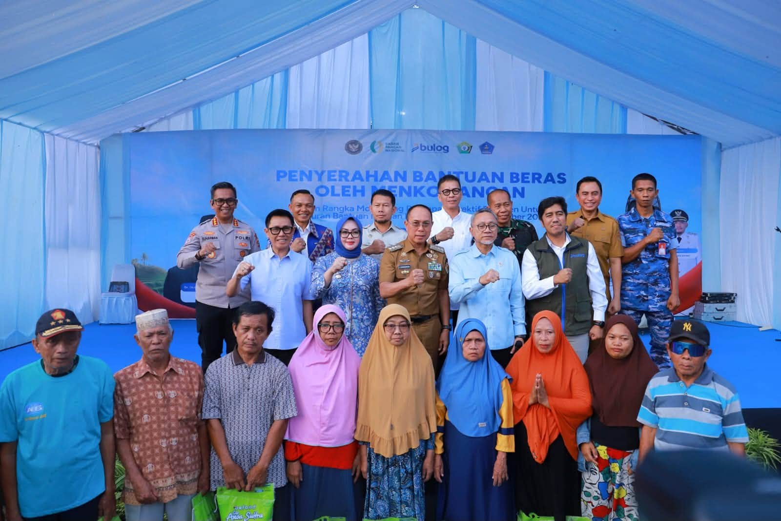 Kunjungan Menko Pangan di Kendari: Pemprov Sultra Siapkan Cadangan 1 Juta Kg Beras